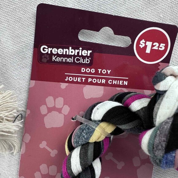 New Rope Dog Toy Bundle Lot of 4 | Greenbrier Kennel Club | Tug Chew Set - Picture 5 of 5